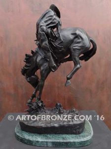 Outlaw sculpture corporate gift award after Frederic Remington