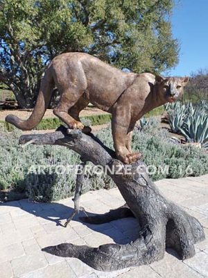 Ever Watchful high-quality bronze cast outdoor monumental sculpture for public display