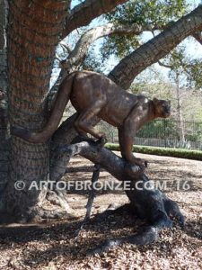 Ever Watchful high-quality bronze cast outdoor monumental sculpture for public display