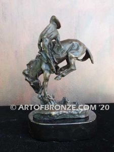 Outlaw sculpture corporate gift award after Frederic Remington