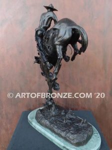 Outlaw sculpture corporate gift award after Frederic Remington