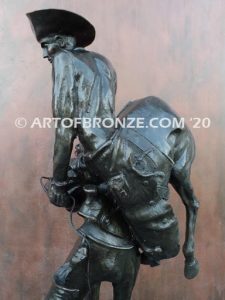 Outlaw sculpture corporate gift award after Frederic Remington